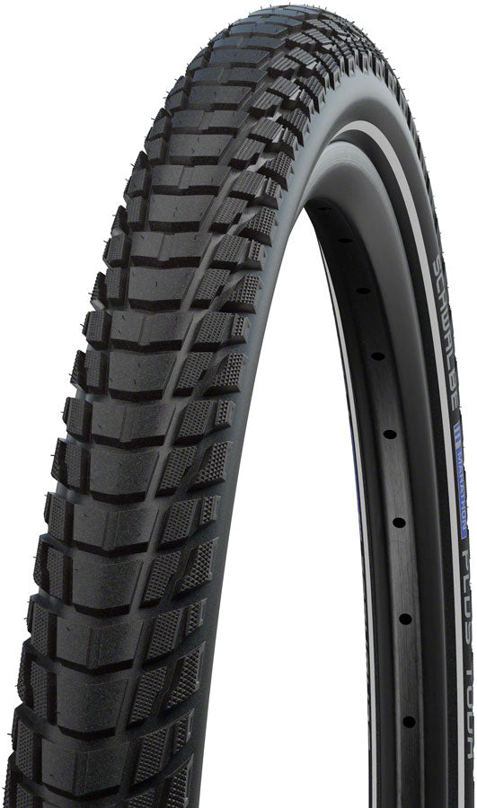 Schwalbe Marathon Plus Tour Tire - 700 x 47, Clincher, Wire, Black/Reflective, Performance Line, Smart DualGuard, Addix E, E-50