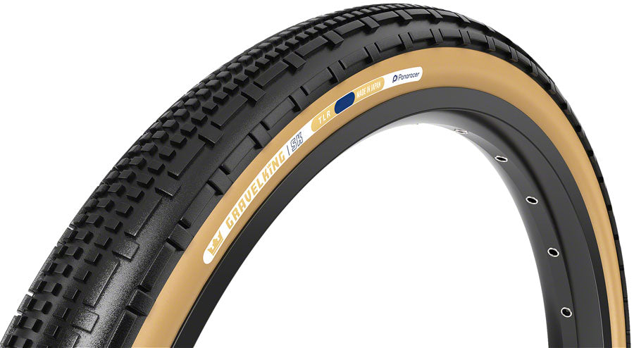 Panaracer GravelKing SK Tire, 700x40, TLC,  Black/Brown