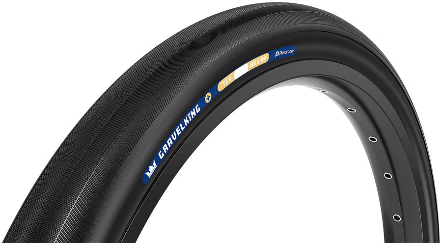 Panaracer GravelKing Slick Plus Tire - 700 x 30, Tubeless, Folding, Black