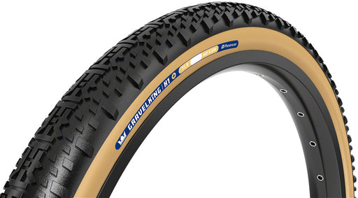 Panaracer GravelKing X1+ Tire, 700x45, TLC, Black/Brown