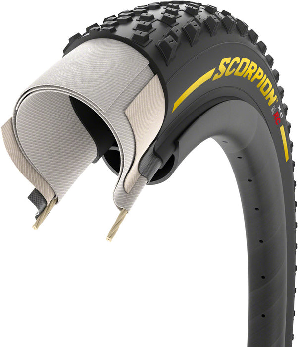 Pirelli Scorpion XC RC Tire - 29 x 2.2, Tubeless, Folding, Yellow Label, Team Edition, ProWall, SmartGrip