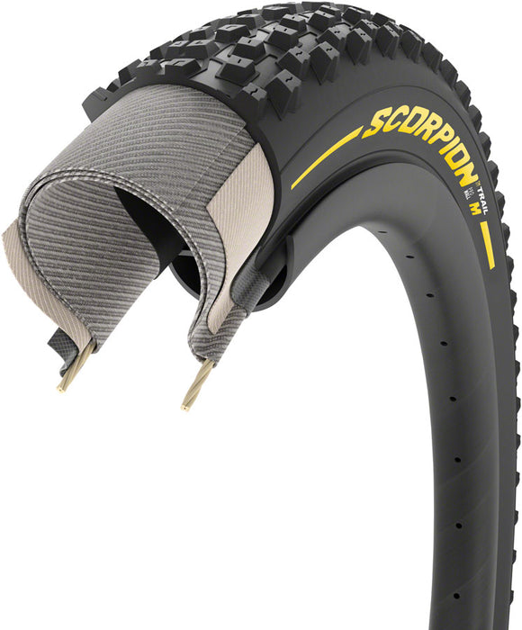 Pirelli Scorpion Trail M Tire - 29 x 2.4, Tubeless, Folding, Yellow Label Team Edition