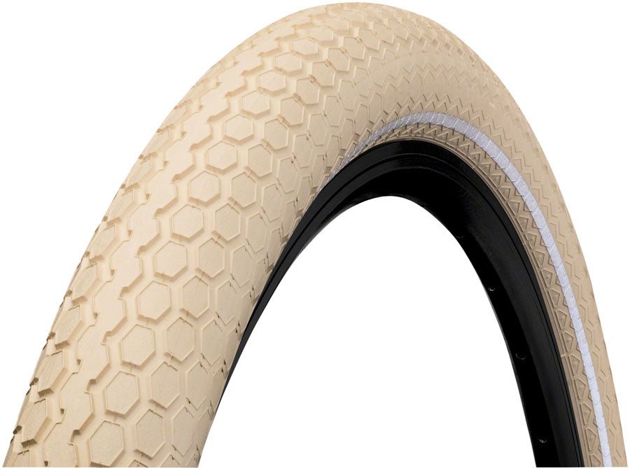 Continental Retro Ride Cruiser Tire - 700 x 55, Clincher, Wire, Cream/Reflex, ProTection