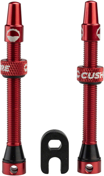 Cush Core Air Valve Set, 55mm - Red