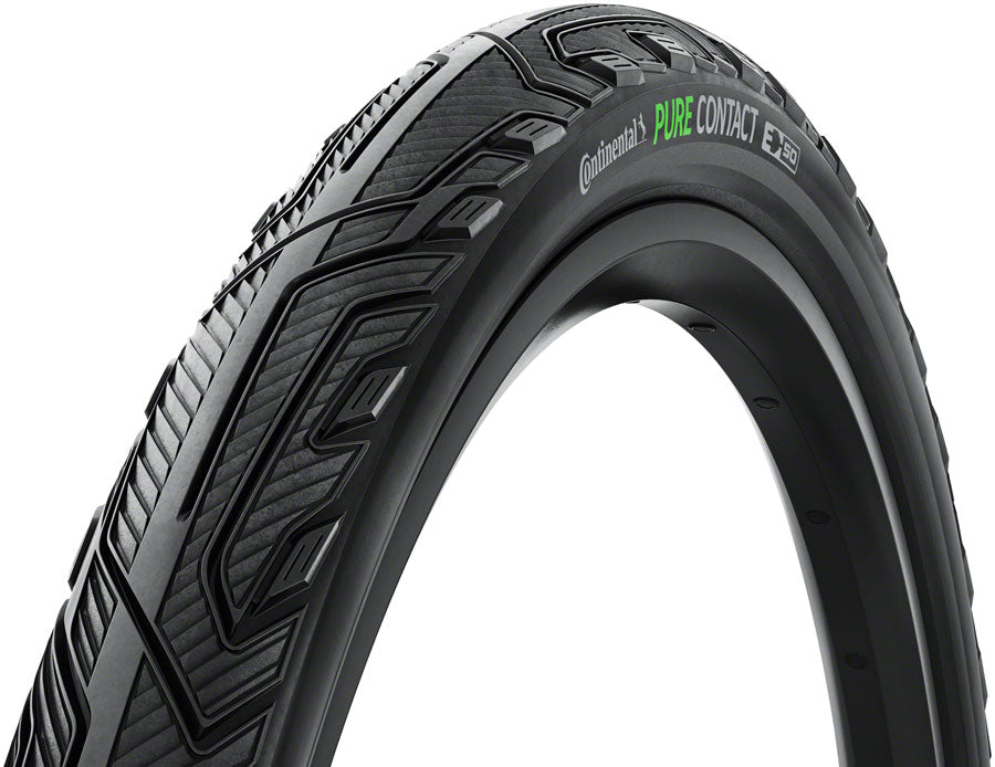 Continental Pure Contact Tire - 700 x 55, Clincher, Folding, Black/Graphite Reflex, Vectran / PolyX Breaker, E50