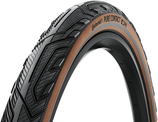 Continental Pure Contact Tire - 27.5 x 2.4, Clincher, Folding, Black/Coffee/Graphite Reflex, Vectran / PolyX Breaker, E50