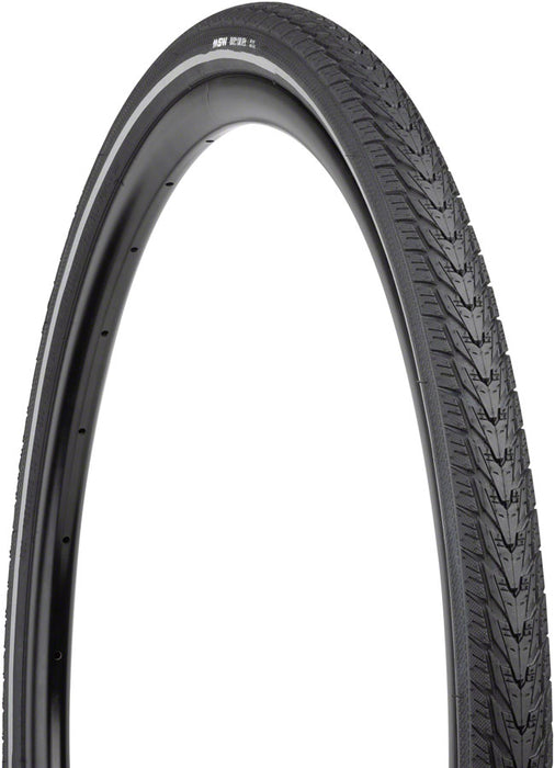 MSW Daily Driver Tire - 700 x 38, Black, Rigid Wire Bead, Reflective Sidewall, 33tpi