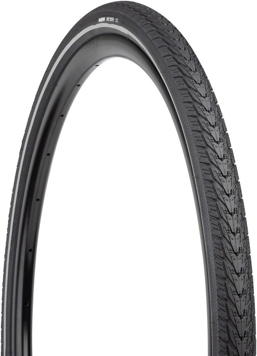 MSW Daily Driver Tire - 700 x 38, Black, Rigid Wire Bead, Reflective Sidewall, 33tpi