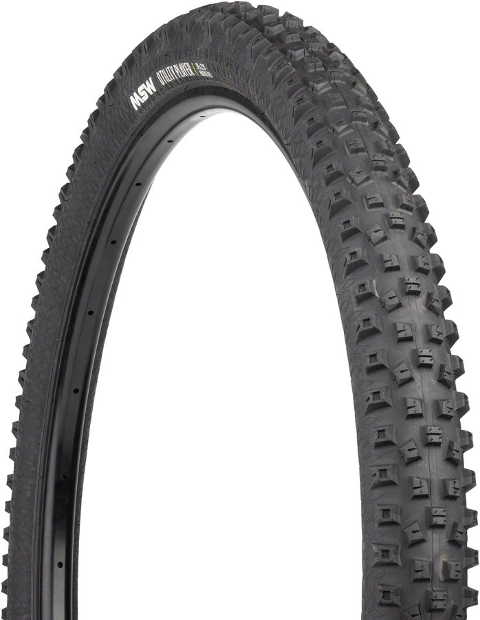 MSW Utility Player Tire - 27.5 x 2.25, Black, Rigid Bead, 33tpi