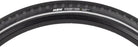 MSW Efficiency Expert Tire - 29 x 1.75 / 700 x 45, Black, Folding Wire Bead, Puncture Protection, Reflective Sidewalls, 33tpi