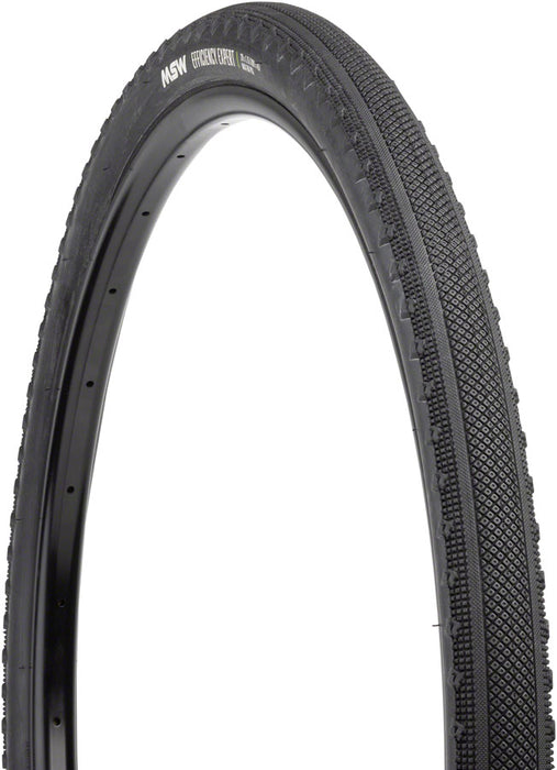 MSW Efficiency Expert Tire - 24 x 1.75, Black, Rigid Wire Bead, 33tpi