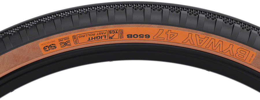 WTB ByWay TCS Light Fast Rolling SG Tire, 650bx47 Tan