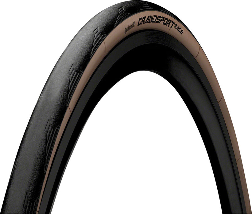 Continental Grand Sport Race Tire - 700 x 28, Clincher, Folding, Black/Brown, PureGrip, NyTech Breaker