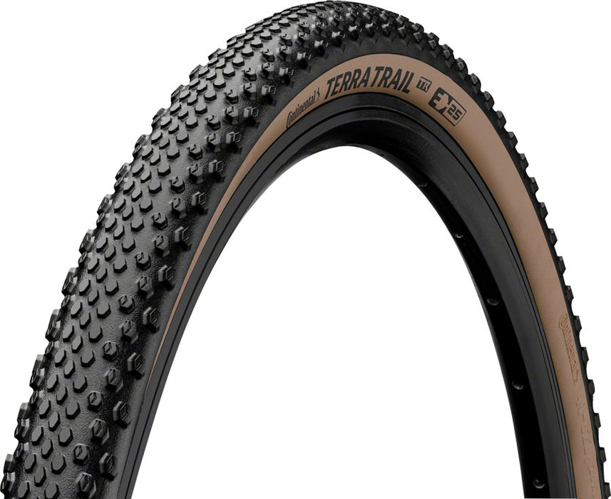 Continental Terra Trail Tire - 700 x 45, Tubeless, Folding, Black/Brown, PureGrip, ShieldWall System, E25