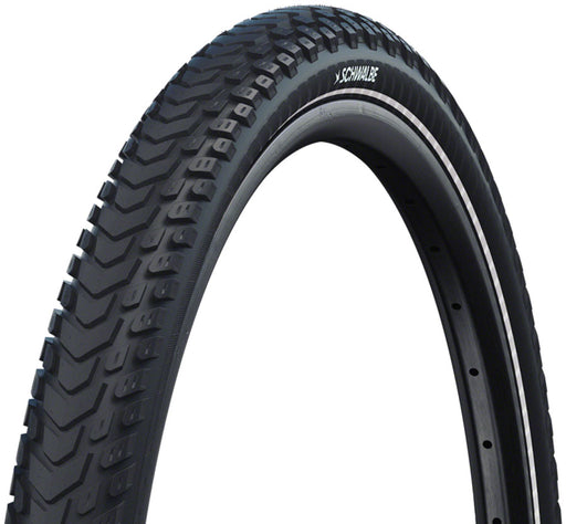 Schwalbe Marathon Mondial Tire - 27.5 x 2.25, Clincher, Wire, Black/Reflective, Performance Line, RaceGuard, Double Defense, Addix