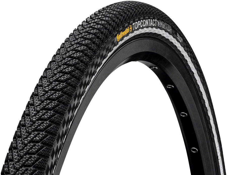 Continental Top Contact Winter II Premium Tire - 26 x 1.90, Clincher, Folding, Black/Reflex, Vectran Breaker, E50