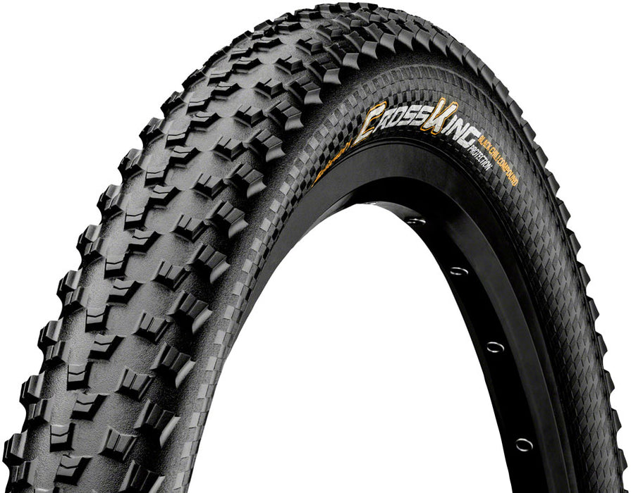 Continental Cross King Tire - 26 x 2.20, Tubeless, Folding, Black, BlackChili, ProTection, E25