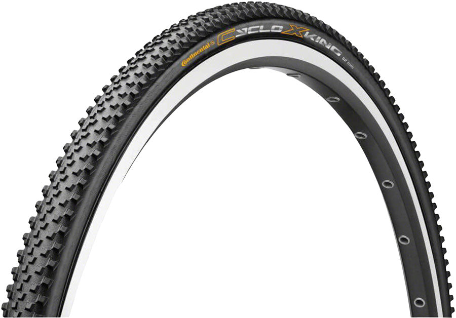Continental Cyclo X-King Tire - 700 x 32, Tubular, Folding, Black, BlackChili