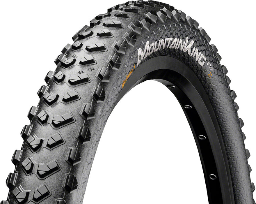 Continental Mountain King Tire - 27.5 x 2.30, Clincher, Wire, Black, E25