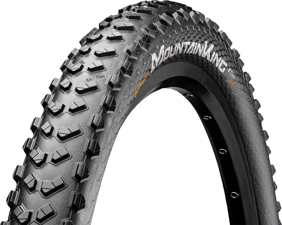 Continental Mountain King Tire - 27.5 x 2.30, Clincher, Wire, Black, E25