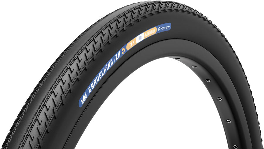 Panaracer GravelKing ZX Plus Tire - 700 x 35, Tubeless, Folding, Black