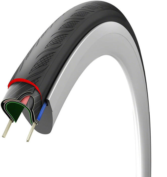 Vittoria Rubino V Tire - 700 x 32, Tubeless, Folding, Black, 1C Graphene + Silica, G2.0