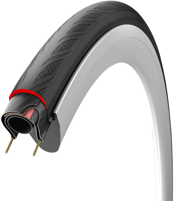 Vittoria Rubino V Tire - 700 x 30, Clincher, Folding, Black, 1C Graphene + Silica, G2.0