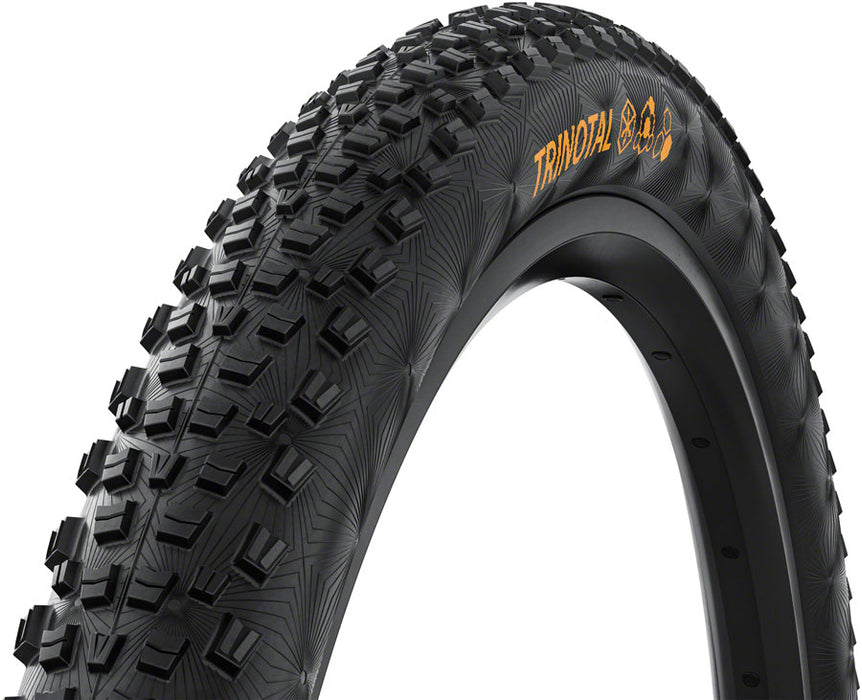 Continental Trinotal Tire - 26 x 2.20, Tubeless, Folding, Black, Grip, Trail Casing, E25
