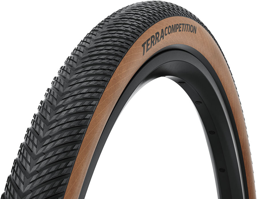 Continental Terra Competition Tire - 700 x 40, Tubeless, Folding, Black/Transparent, Grip, Trail Casing, E25