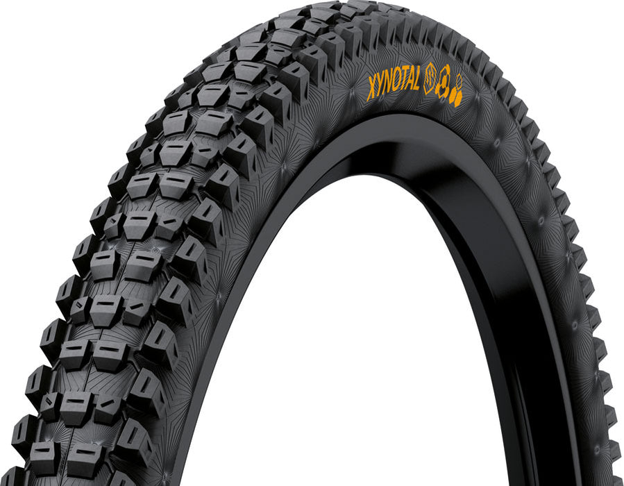 Continental Xynotal Tire - 27.5 x 2.40, Tubeless, Folding, Black, SuperSoft, Enduro Casing, E25