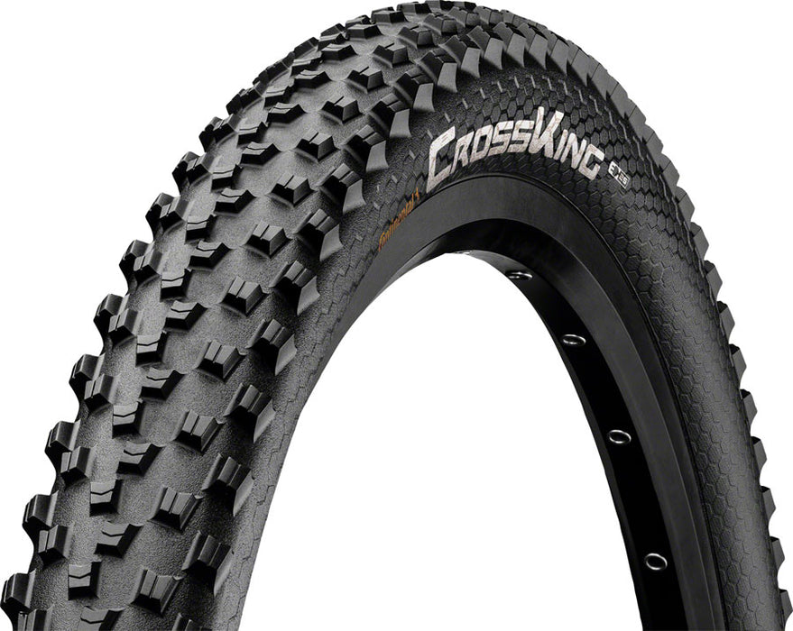 Continental Cross King Tire - 26 x 2.20, Clincher, Wire, Black, E25