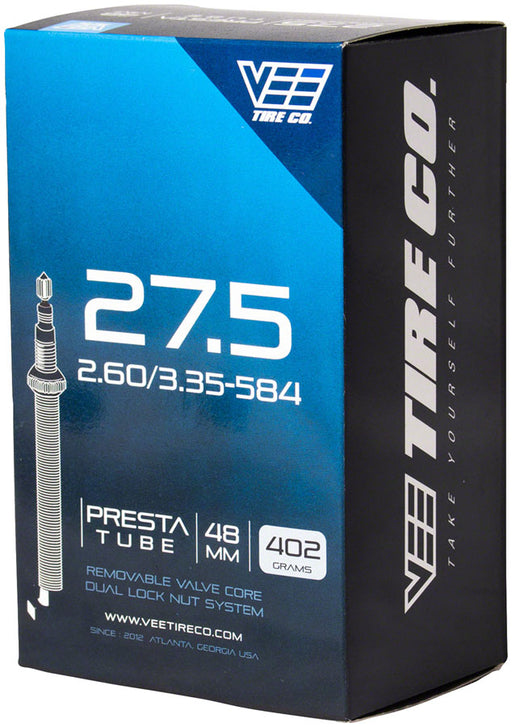 Vee Tire Co. Tube - Plus Size, 27.5 x 2.60 - 3.35, 40mm Presta Valve