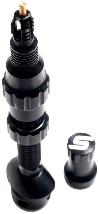 Stan's Exo-Core Valves, Extra Tall (63mm), Pair, Black