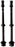 Stan's Universal+ Presta Valves, Deep 65, Pair, Blk