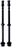 Stan's Universal+ Presta Valves, Deep 85, Pair, Blk