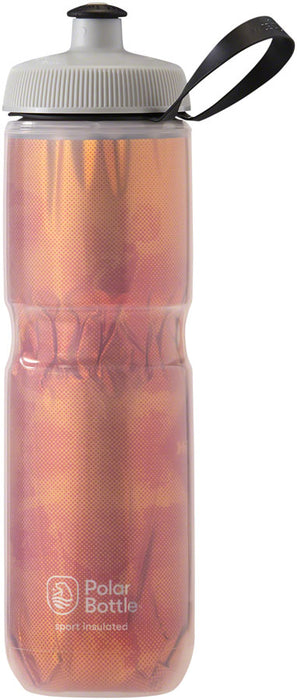Polar Bottle Sport Insulated Bottle, 24oz - Fly Dye Blood Orange
