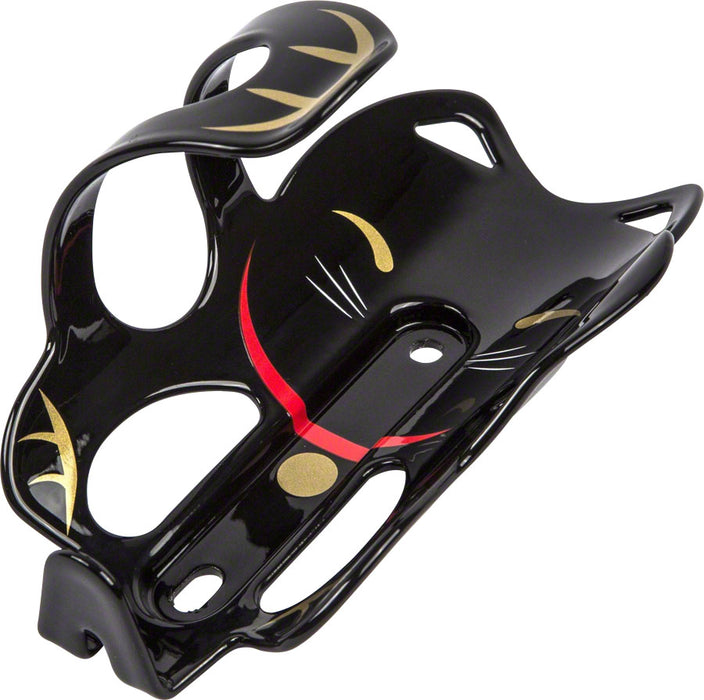 Portland Design Works The Lucky Cat cage bottle cage, black