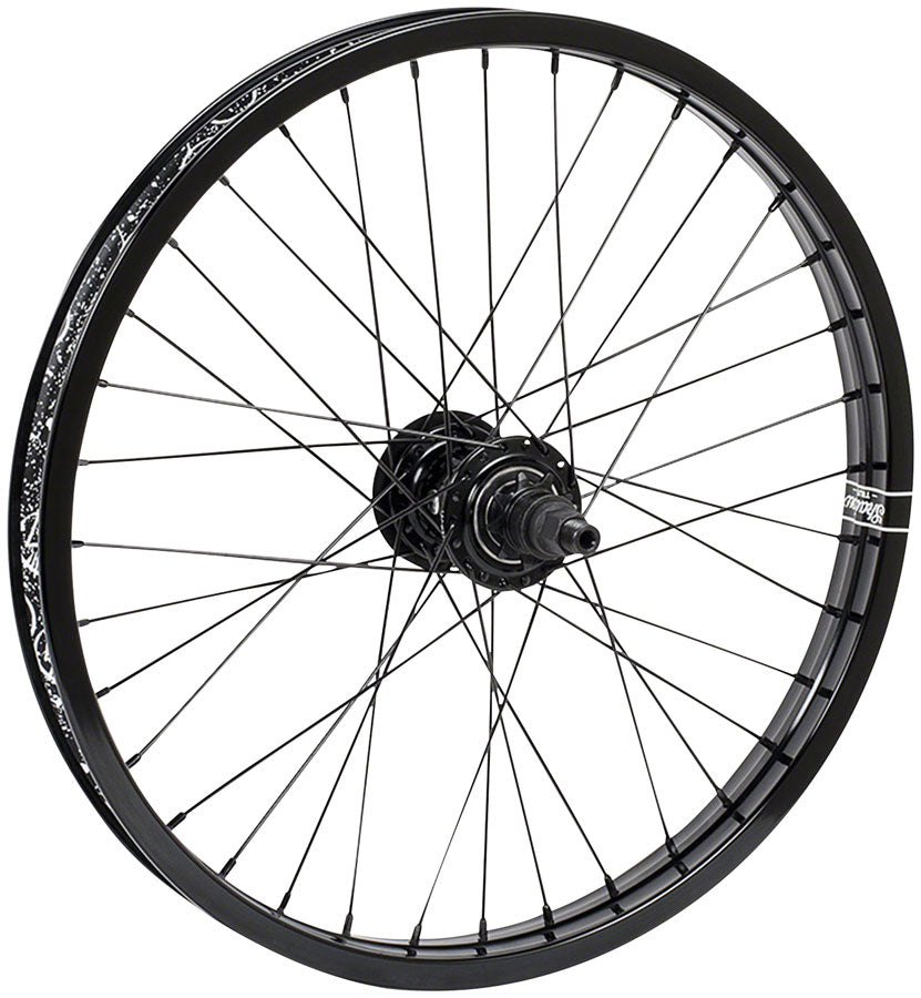 The Shadow Conspiracy Optimized Rear Wheel - 20", 14 x 110mm, Freecoaster, RHD 9T, 36H, Black