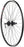 Quality Wheels TK535/Deore Rear Wheel - 700, QR x 135mm, 6-Bolt Disc, Rim Brake, HG 10, Black, Clincher, 36H
