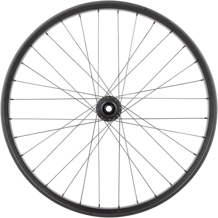 Quality Wheels Alex CF-1 Carbon Bear Pawl Front Wheel - 26" Fat, 15 x 150mm, 6-Bolt, Black, 32H