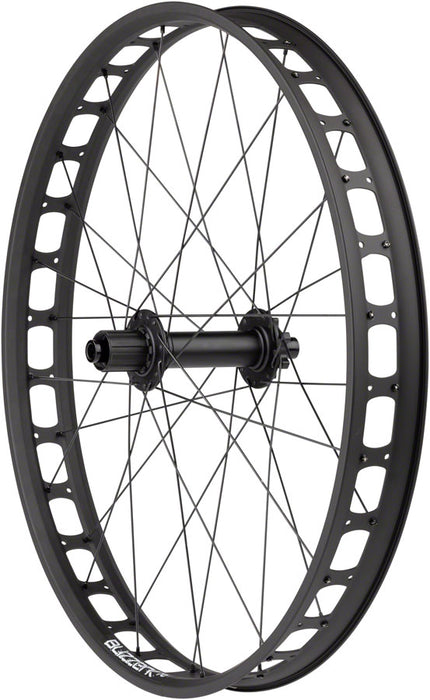 Quality Wheels Bear Pawls / Blizzerk Rear Wheel - 26" Fat, 12 x 197mm, 6-Bolt, HG 11 MTN, Black, 32H