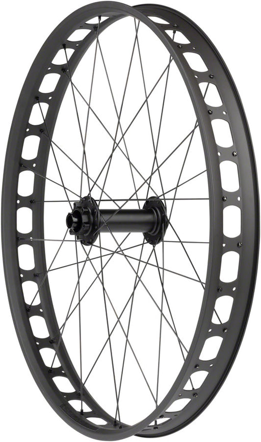 Quality Wheels Blizzerk Front Wheel - 27.5", 15 x 150mm, 6-Bolt, Black, 32H