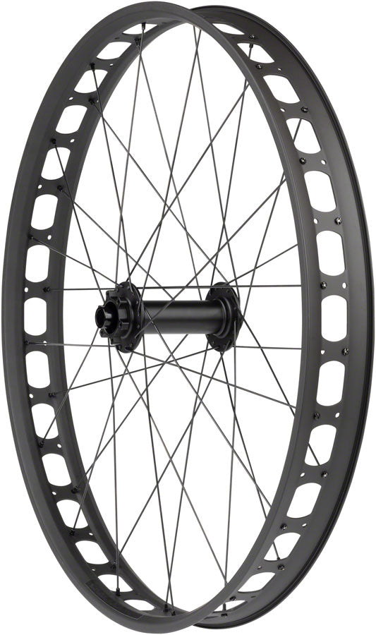 Quality Wheels Blizzerk Front Wheel - 27.5", 15 x 150mm, 6-Bolt, Black, 32H