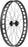 Quality Wheels Blizzerk Front Wheel - 26", QR x 135mm Pugsley, 6-Bolt, Black, 32H