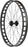 Quality Wheels Blizzerk Front Wheel - 26", QR x 135mm Pugsley, 6-Bolt, Black, 32H