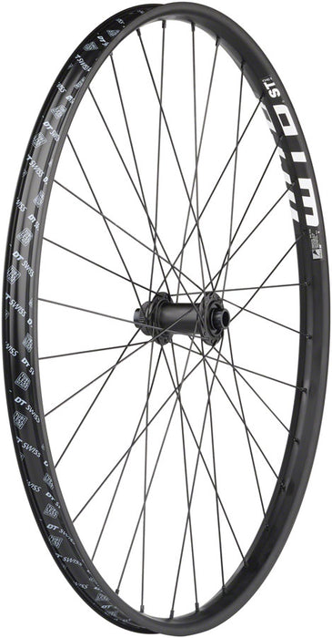Quality Wheels Bear Pawls / WTB ST i30 Front Wheel - 29", 15 x 100, Center-Lock, Black, 32H