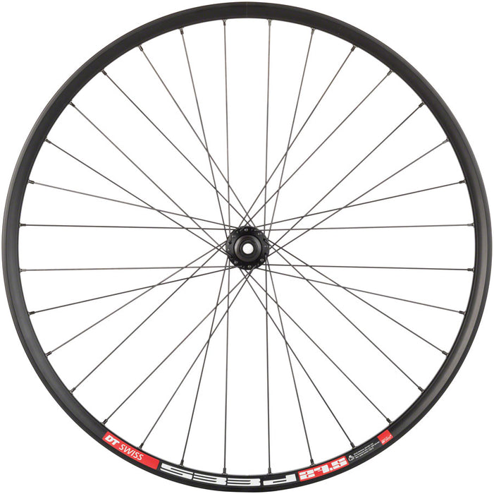 Quality Wheels 105/DT 533d Front Wheel - 27.5", 12 x 100mm, Center-Lock, Black, 32H