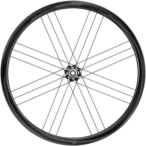 Campagnolo Bora Ultra WTO 33 Rear Wheel - 700c, 12 x 142mm, Center-Lock, N3W, 2-Way Fit, Gray