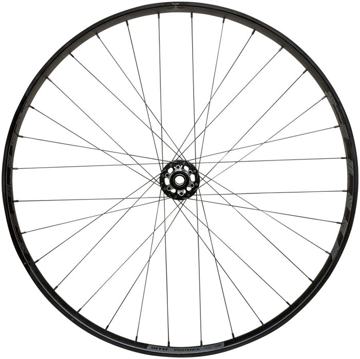 WTB Proterra Tough i30 Front Wheel - 27.5", 15 x 110mm, 6-Bolt, Black, 32H