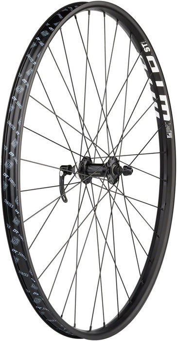 Quality Wheels Shimano HB-QC400 / WTB ST i30 Front Wheel - 29", QR x 100mm, Center-Lock, Black, 32H